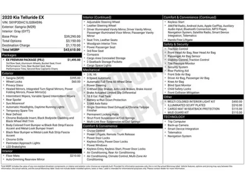 Another view of 2020 Kia Telluride EX for sale in Tulsa, OK at Jim Norton T-Town Chevrolet