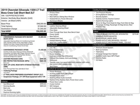 Another view of 2019 Chevrolet Silverado 1500 LT Trail Boss for sale in Tulsa, OK at Jim Norton T-Town Chevrolet