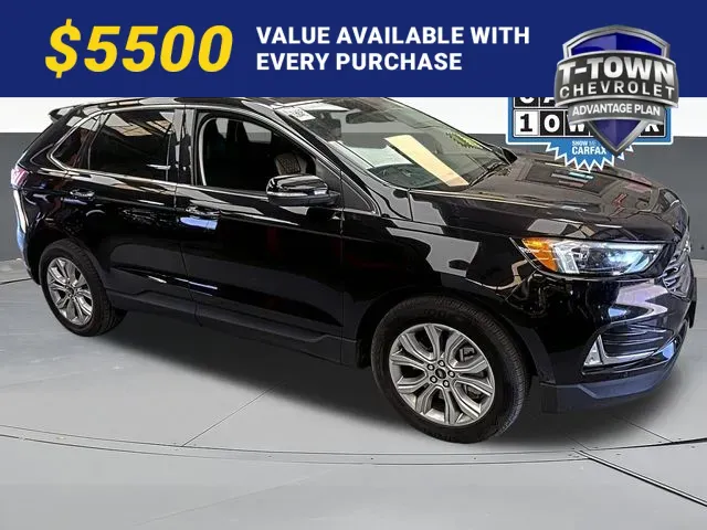 Black 2024 Ford Edge Titanium for sale in Tulsa, OK