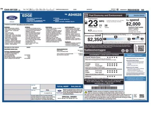 Another view of 2024 Ford Edge Titanium for sale in Tulsa, OK at Jim Norton T-Town Chevrolet