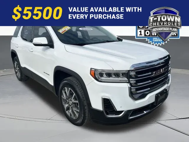 White 2022 GMC Acadia SLE for sale in Tulsa, OK