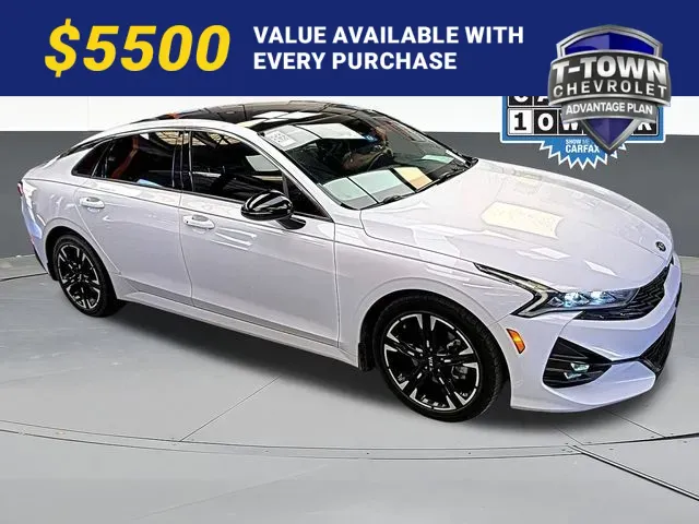 White 2021 Kia K5 GT-Line for sale in Tulsa, OK