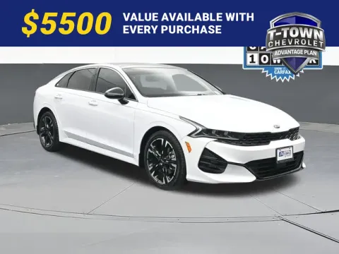 White 2021 Kia K5 GT-Line for sale in Tulsa, OK