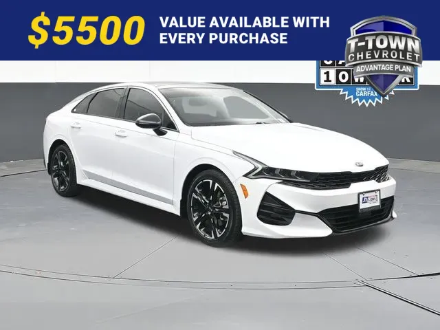 White 2021 Kia K5 GT-Line for sale in Tulsa, OK