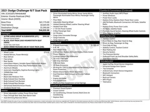 Another view of 2021 Dodge Challenger R/T Scat Pack for sale in Tulsa, OK at Jim Norton T-Town Chevrolet