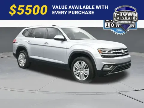 Silver 2019 Volkswagen Atlas SEL for sale in Tulsa, OK