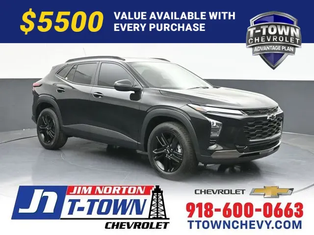Black 2026 Chevrolet Trax ACTIV for sale in Tulsa, OK