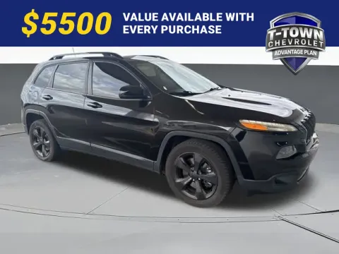 Black 2017 Jeep Cherokee Limited for sale in Tulsa, OK