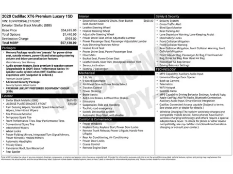 Photos of 2020 Cadillac XT6 Premium Luxury for sale in Tulsa, OK at Jim Norton T-Town Chevrolet