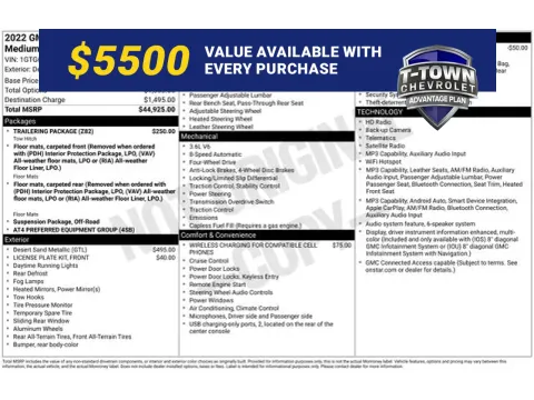 Beige 2022 GMC Canyon AT4 w/Leather for sale in Tulsa, OK