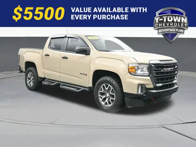 Beige 2022 GMC Canyon AT4 w/Leather for sale in Tulsa, OK