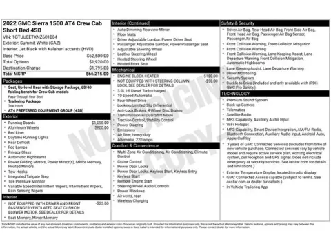 Another view of 2022 GMC Sierra 1500 AT4 for sale in Tulsa, OK at Jim Norton T-Town Chevrolet