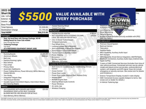 White 2022 GMC Sierra 1500 AT4 for sale in Tulsa, OK