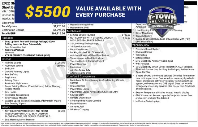 White 2022 GMC Sierra 1500 AT4 for sale in Tulsa, OK