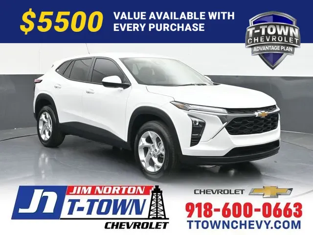 White 2026 Chevrolet Trax LS for sale in Tulsa, OK