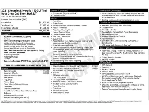 Another view of 2021 Chevrolet Silverado 1500 LT Trail Boss for sale in Tulsa, OK at Jim Norton T-Town Chevrolet