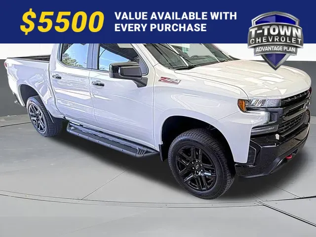 White 2021 Chevrolet Silverado 1500 LT Trail Boss for sale in Tulsa, OK