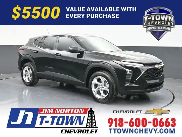 Black 2026 Chevrolet Trax LS for sale in Tulsa, OK