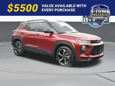 Red 2022 Chevrolet TrailBlazer RS for sale in Tulsa, OK