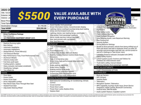 Black 2025 Chevrolet Malibu LT for sale in Tulsa, OK