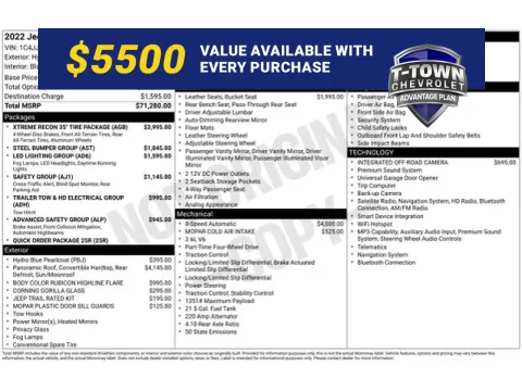 Blue 2022 Jeep Wrangler Unlimited Rubicon for sale in Tulsa, OK