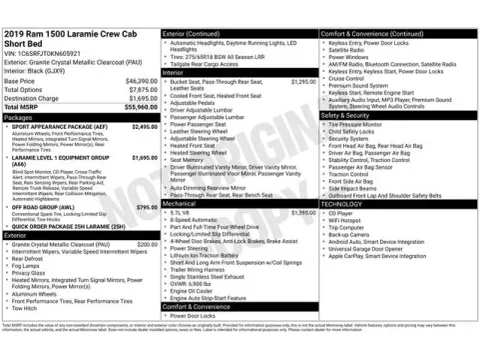 Another view of 2019 Ram 1500 Laramie for sale in Tulsa, OK at Jim Norton T-Town Chevrolet