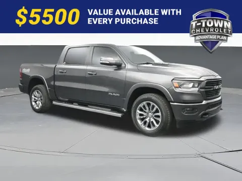 Gray 2019 Ram 1500 Laramie for sale in Tulsa, OK