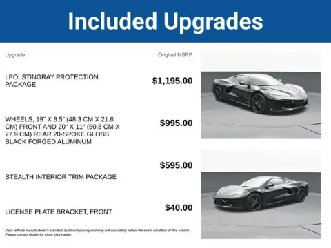 More photos of 2026 Chevrolet Corvette Stingray at Jim Norton T-Town Chevrolet, OK