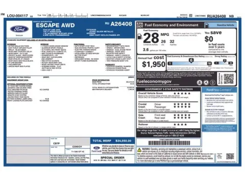 Another view of 2024 Ford Escape ST-Line for sale in Tulsa, OK at Jim Norton T-Town Chevrolet