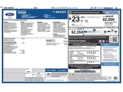 Another view of 2024 Ford Edge SE for sale in Tulsa, OK at Jim Norton T-Town Chevrolet