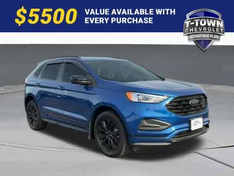 Blue 2024 Ford Edge SE for sale in Tulsa, OK