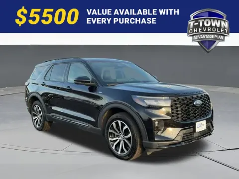 Black 2025 Ford Explorer ST-Line for sale in Tulsa, OK