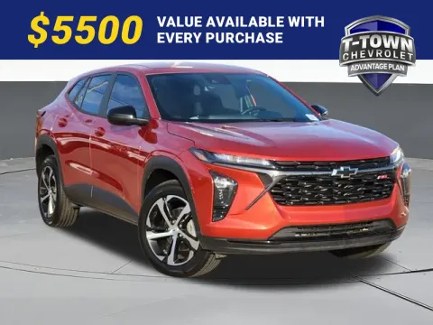 Orange 2024 Chevrolet Trax 1RS for sale in Tulsa, OK