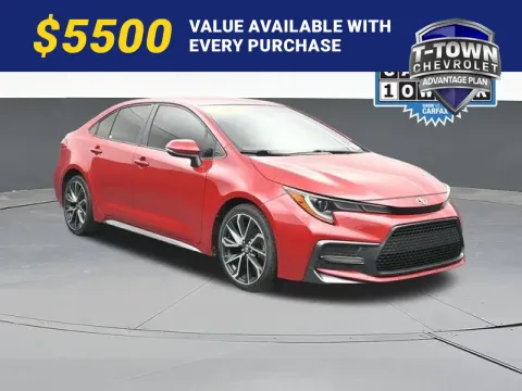 Red 2020 Toyota Corolla SE for sale in Tulsa, OK