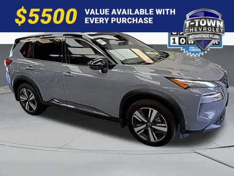 Gray 2023 Nissan Rogue SL for sale in Tulsa, OK