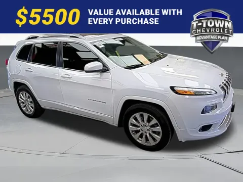 White 2018 Jeep Cherokee Overland for sale in Tulsa, OK