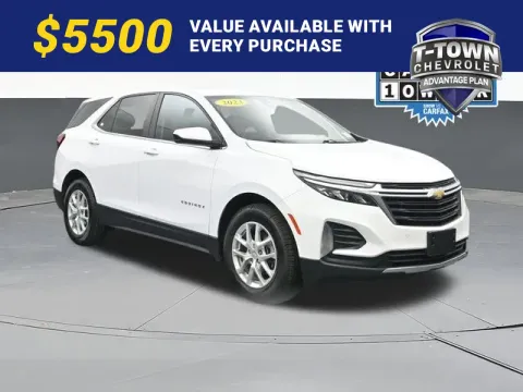 White 2023 Chevrolet Equinox LT for sale in Tulsa, OK
