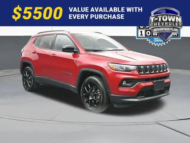 Red 2025 Jeep Compass Latitude for sale in Tulsa, OK