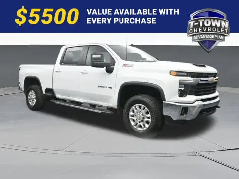 White 2024 Chevrolet Silverado 2500HD LT for sale in Tulsa, OK