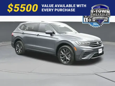 Gray 2022 Volkswagen Tiguan 2.0T SE for sale in Tulsa, OK
