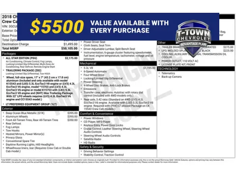 Blue 2018 Chevrolet Silverado 1500 LT for sale in Tulsa, OK