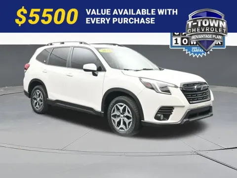 White 2022 Subaru Forester Premium for sale in Tulsa, OK