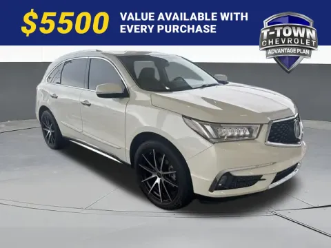 White 2017 Acura MDX 3.5L for sale in Tulsa, OK
