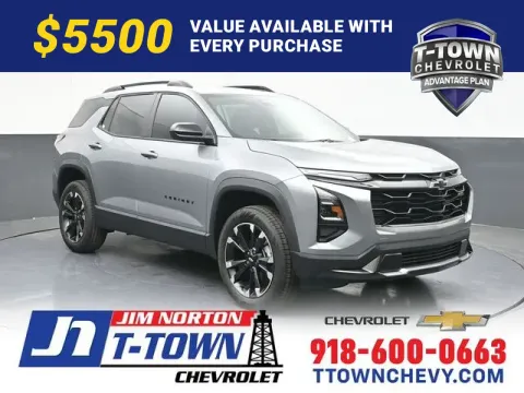 Gray 2026 Chevrolet Equinox RS for sale in Tulsa, OK