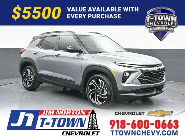 Gray 2026 Chevrolet TrailBlazer RS for sale in Tulsa, OK