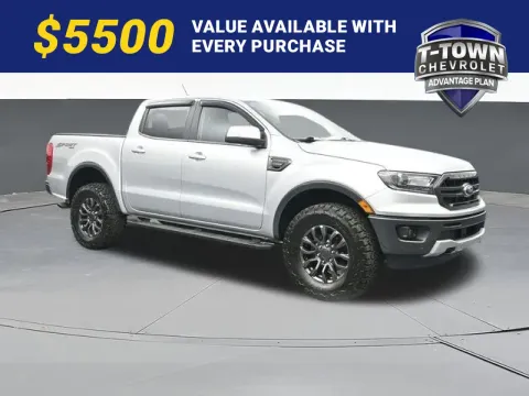 Silver 2019 Ford Ranger Lariat for sale in Tulsa, OK