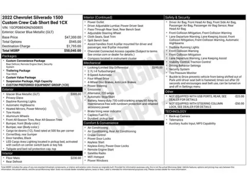 Another view of 2022 Chevrolet Silverado 1500 Custom for sale in Tulsa, OK at Jim Norton T-Town Chevrolet