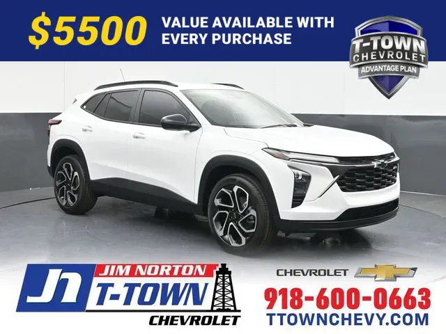 White 2026 Chevrolet Trax 2RS for sale in Tulsa, OK