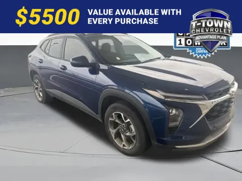 Blue 2024 Chevrolet Trax LT for sale in Tulsa, OK