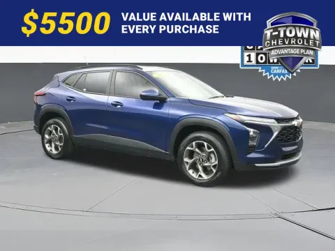 Blue 2024 Chevrolet Trax LT for sale in Tulsa, OK